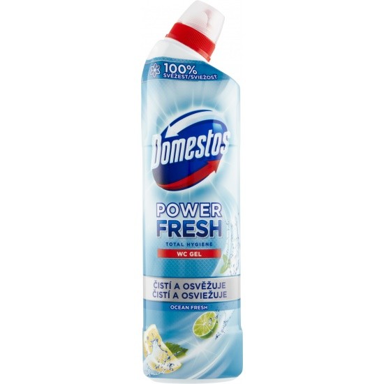 Domestos 700ml Ocean Domestos 700ml Ocean - Drogerie Koupelna a WC WC čističe